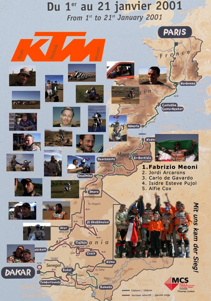 Dakar KTM Siegr